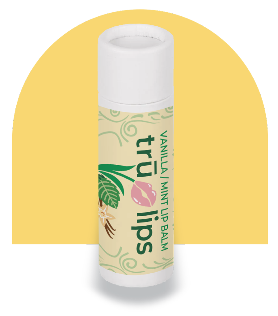 Tru Lips Lip Balm - Vanilla / Mint